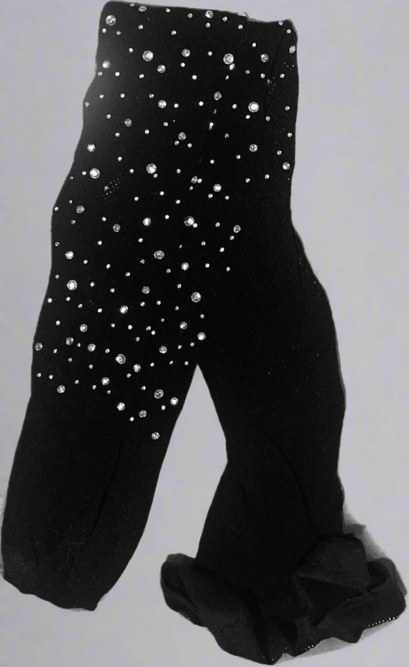 Girls Rhinestone Bling Tights