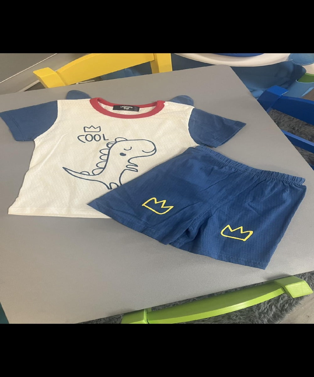 Dinosaur Shirt and Shorts Set