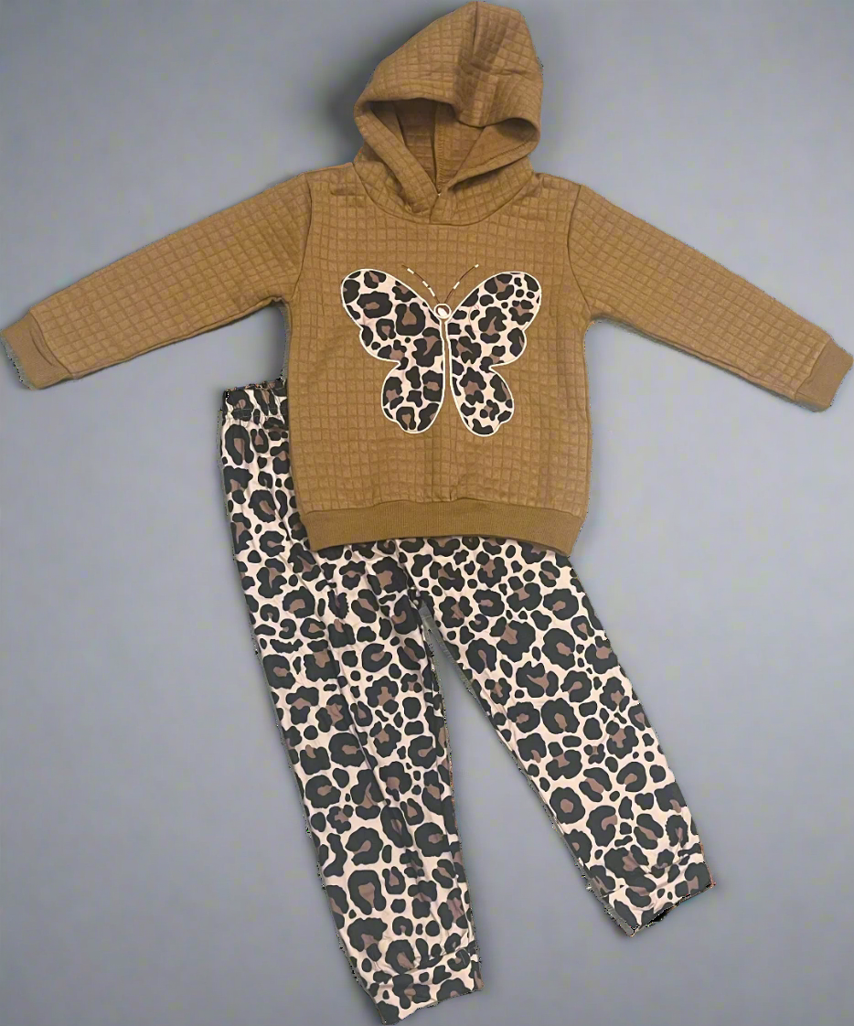 Leopard Butterfly 2 Piece