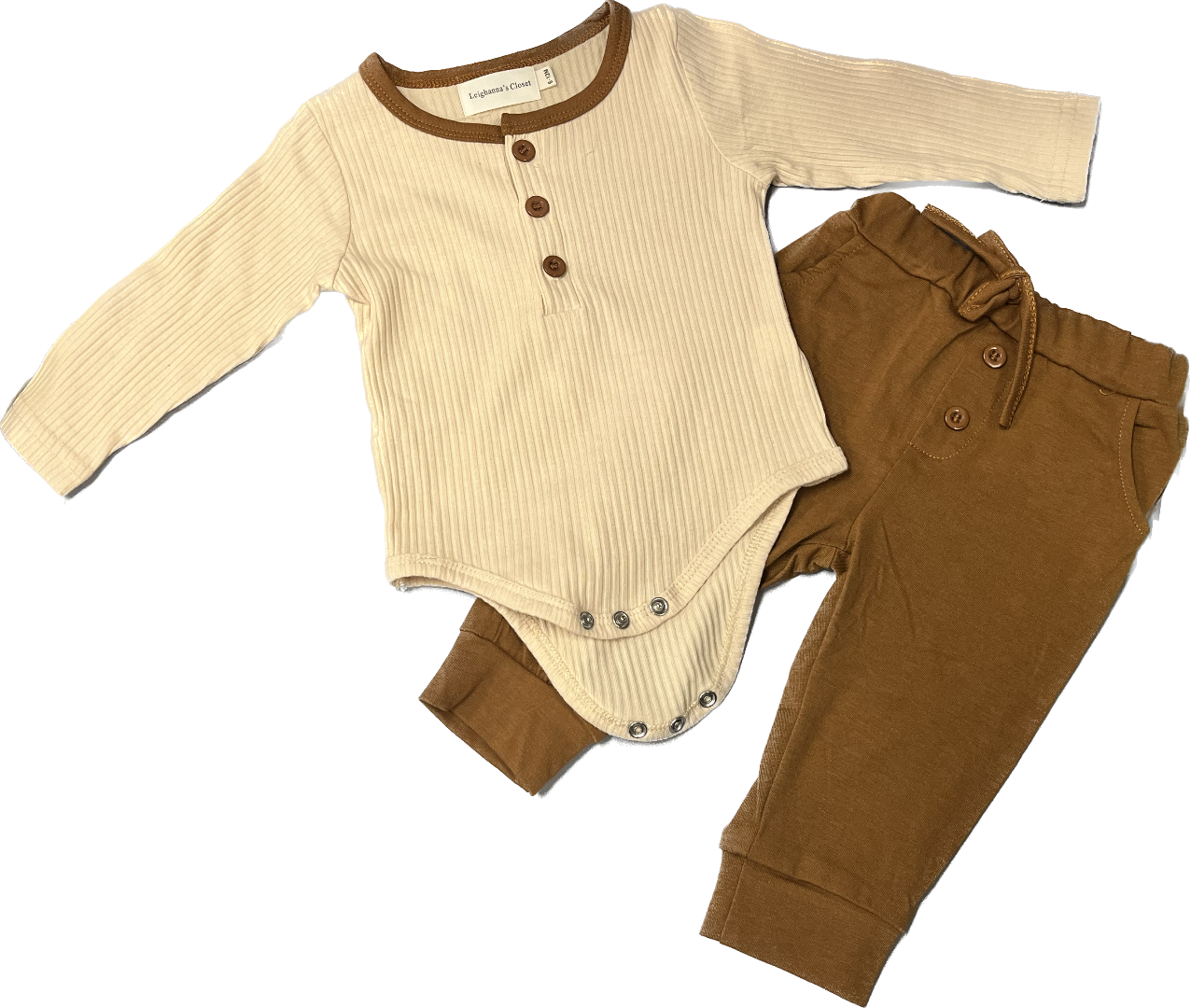 Jogger 2 Piece Khaki Brown