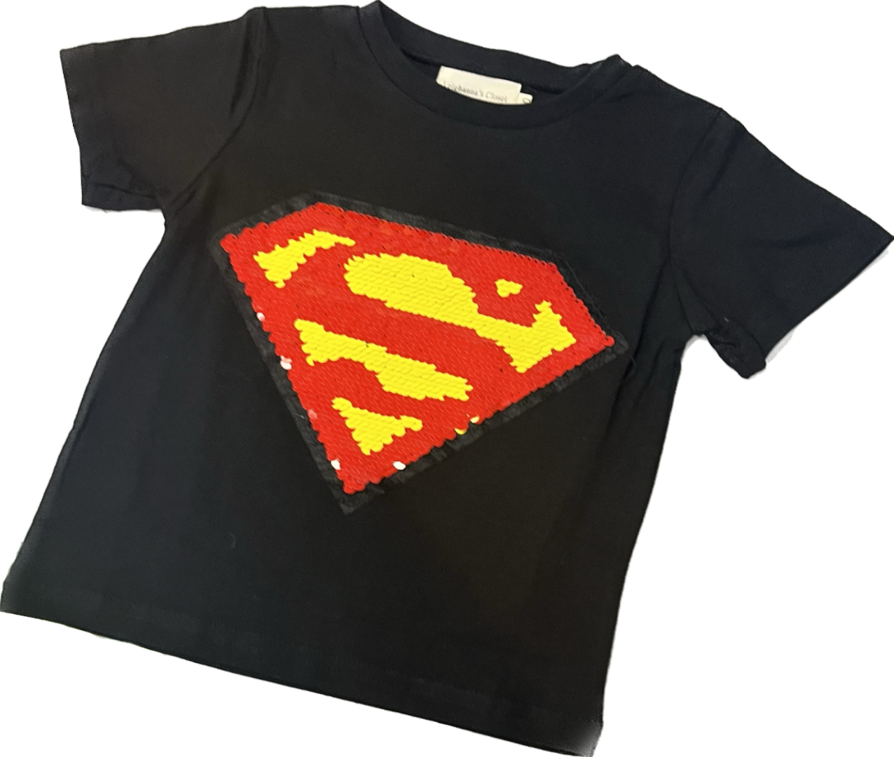 Sequin Superman Shirt
