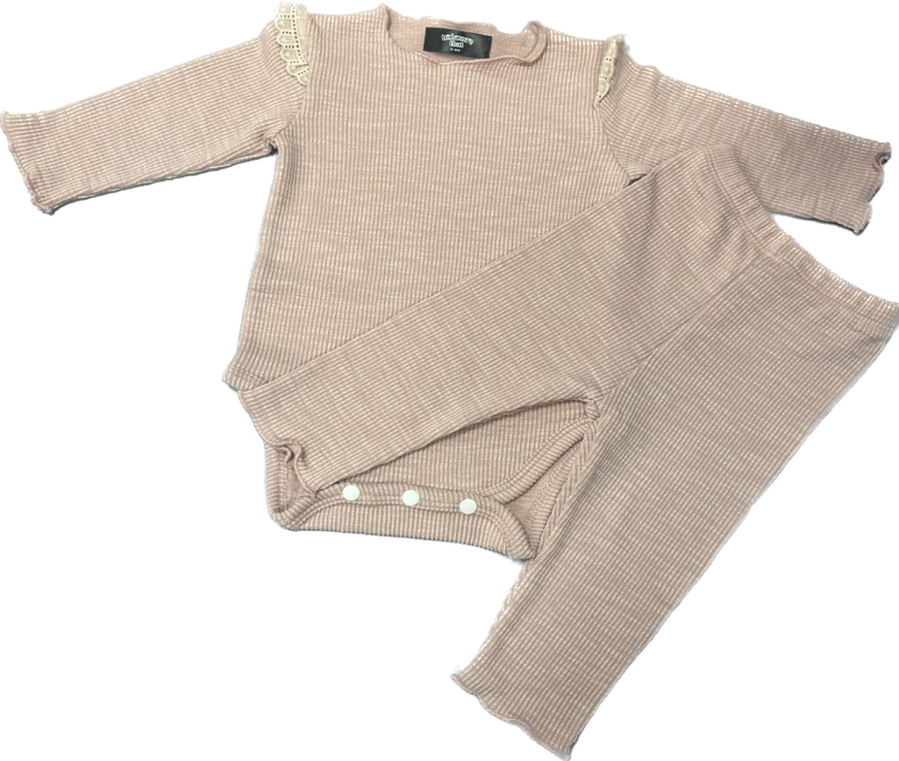 Coral Pink Top and Pants