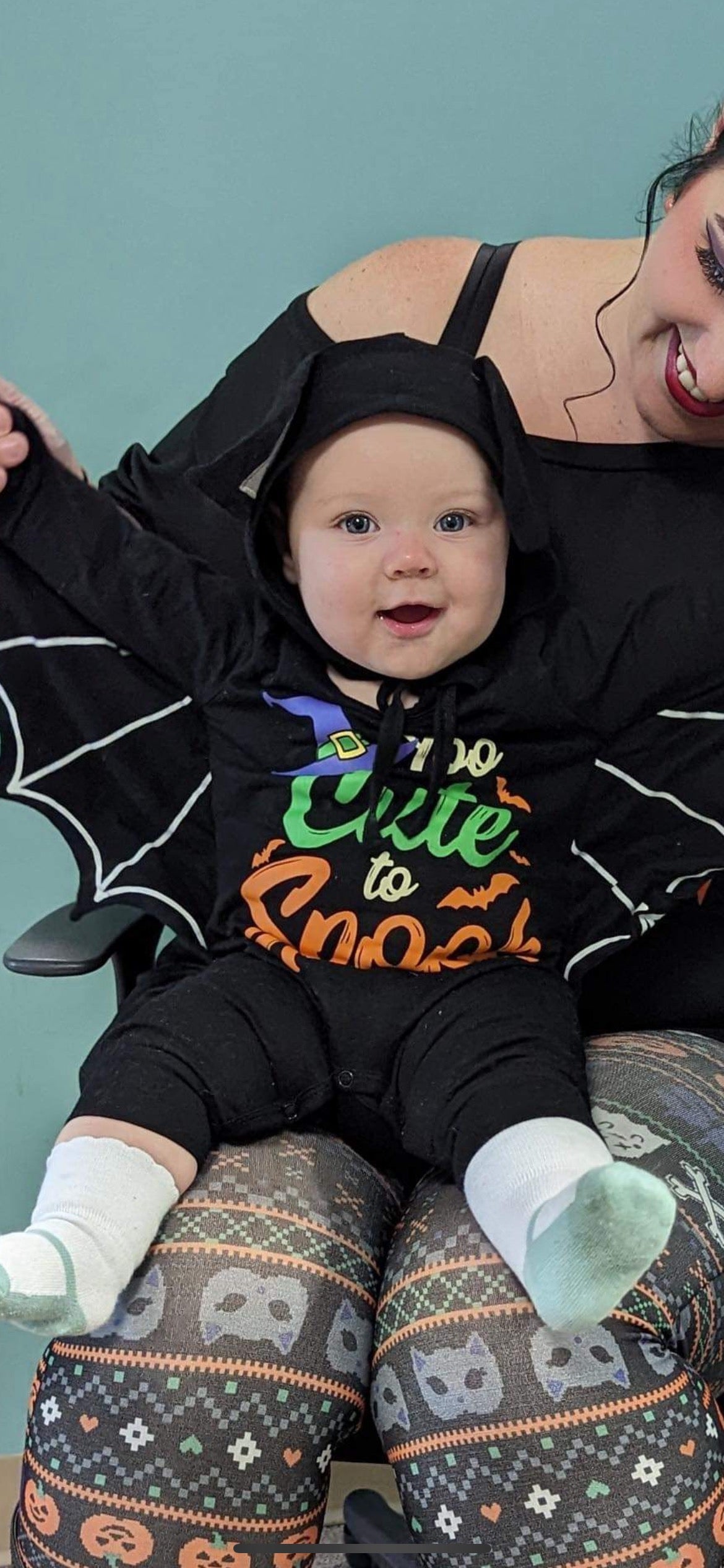 Too Cute to Spook Bat Outfit