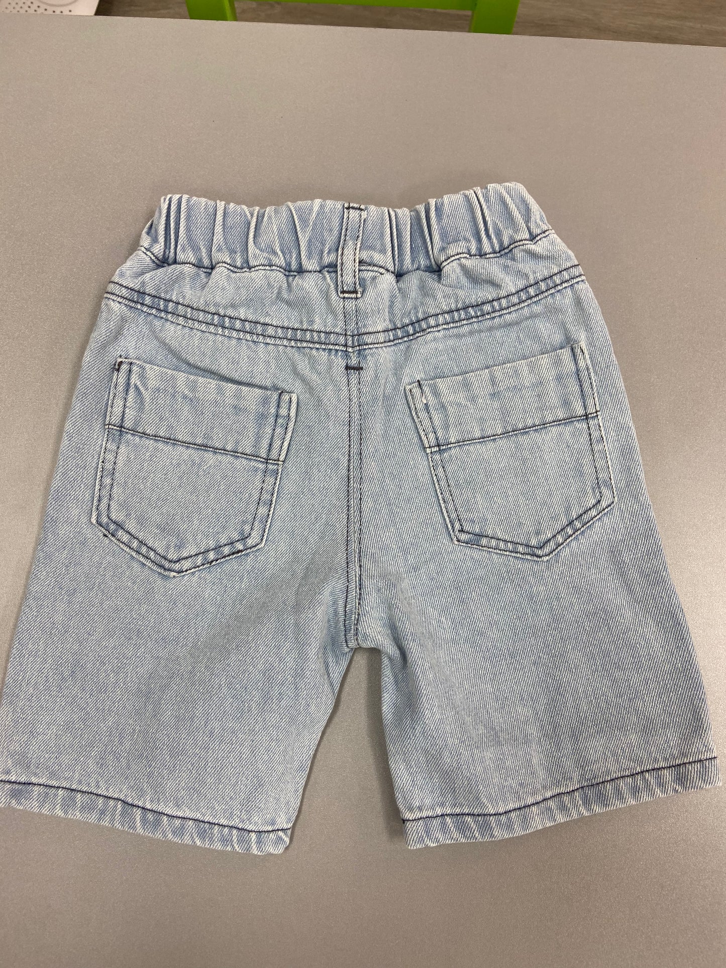 Distressed Jean Shorts