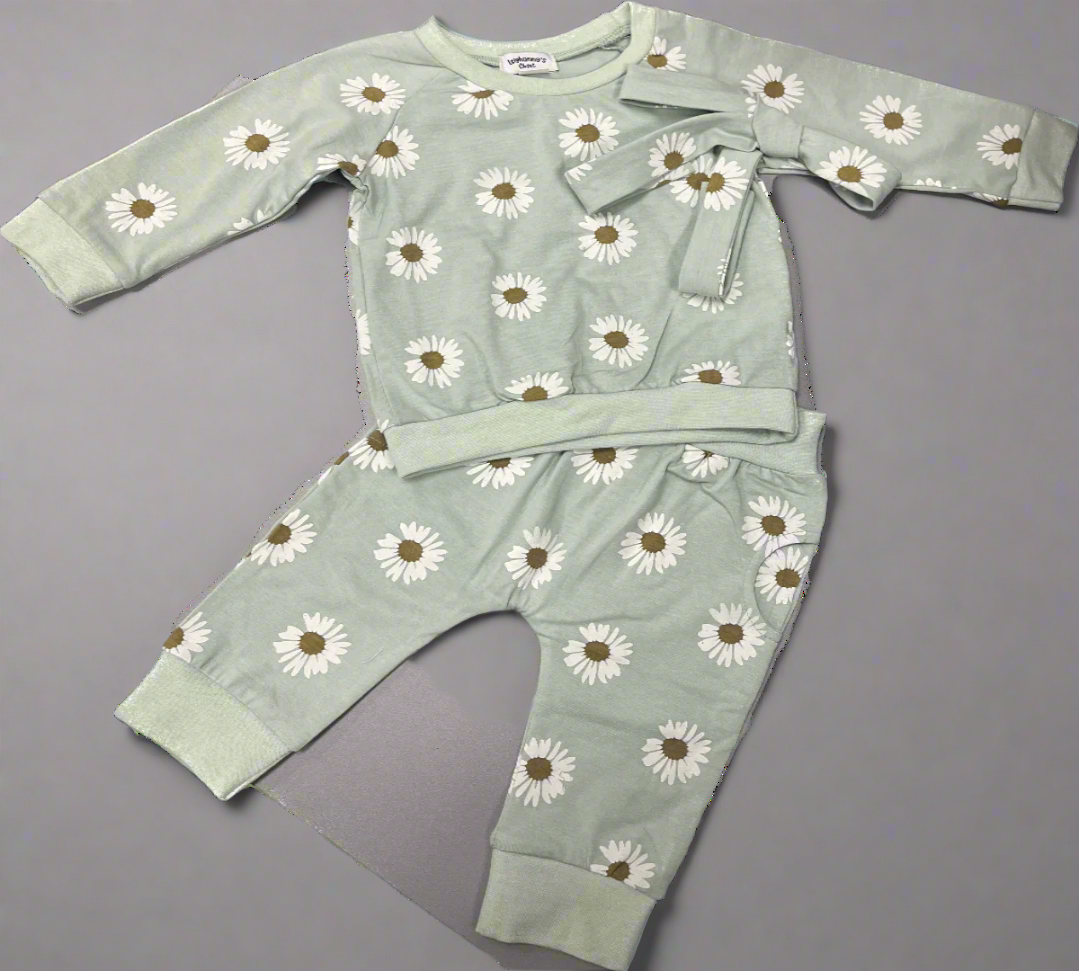 Sweatsuit with Hair bow