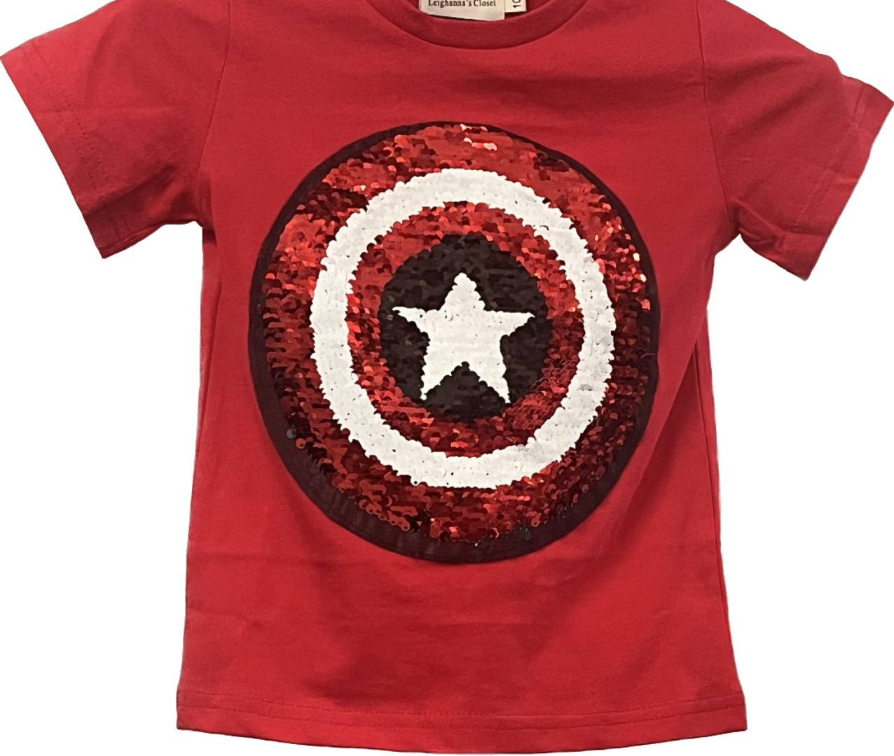 Spiderman online sequin shirt