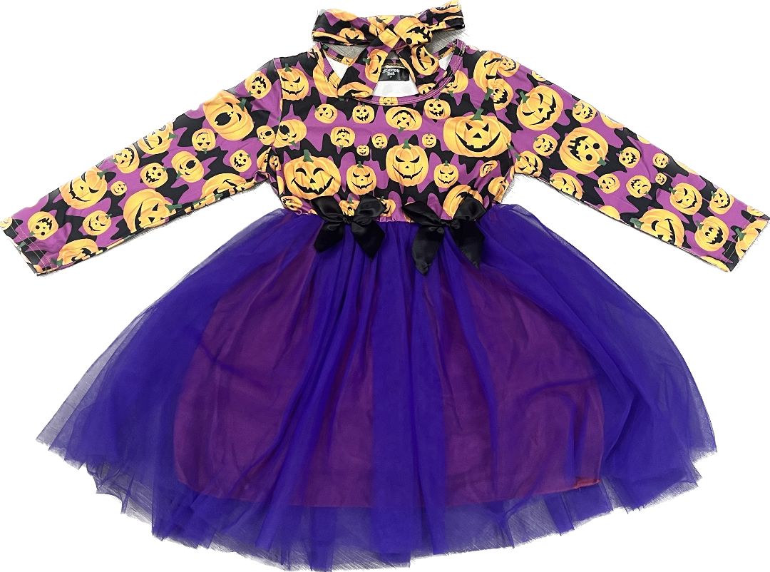 Pumpkin Halloween Dress – Leighanna's Closet