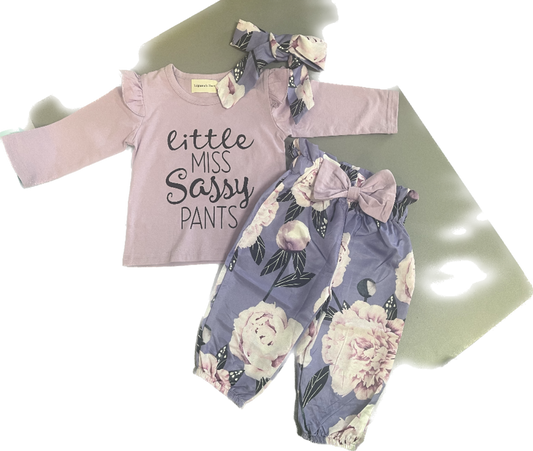 Little Miss Sassy Pants Set