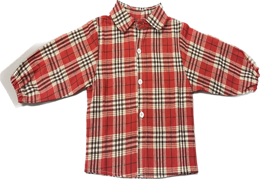 Girl’s Red Flannel