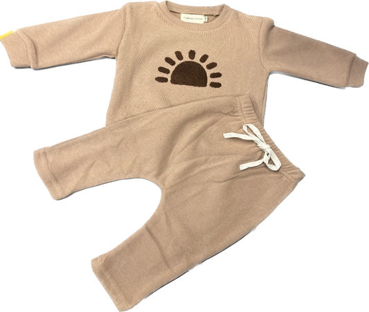 Brown Sun Sweatsuit